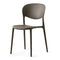 Abby Dining Side Chair  option P56P Matte Soil Brown