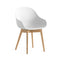 Academy Armchair  option 4 Leg / P19W Natural Oak Ash Wood