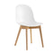 Academy Chair  option 4 Leg / P19W Natural Oak Ash Wood