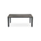 Delta Rectangle Extendable Dining Table  option P16 Matte Grey