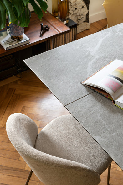Ellisse Rectangular Extendable Dining Table