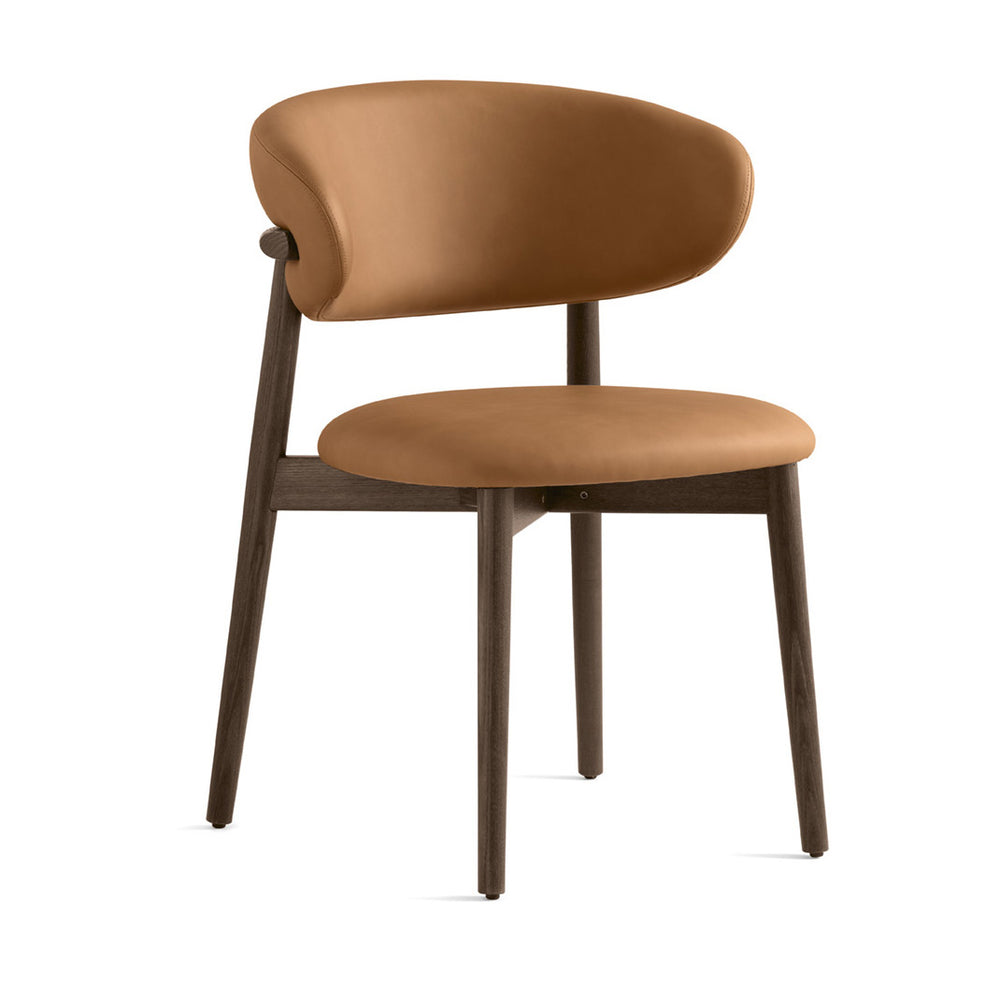 Oleandro Chair with Wood Base