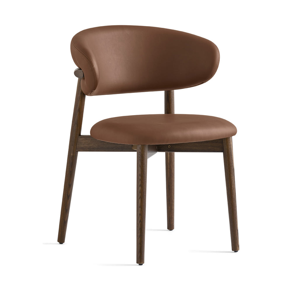Oleandro Chair with Wood Base