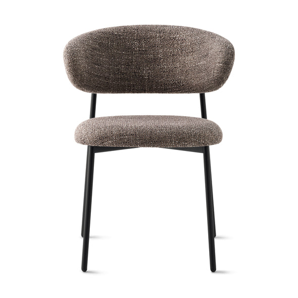 Oleandro Padded Chair with Metal Base