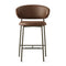 Oleandro Stool  option SLT Softer Tobacco / P29L Matte Bronze