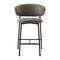 Oleandro Stool  option SLX Boucle Taupe / P15 Matt Black