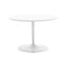 Planet Dining Table  option P94 Matte Optic White / P11E Vulcano
