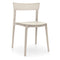 Skin Chair  option P151 Matte Hemp Polypropylene/Polyethylene