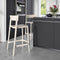 Skin Stackable Stool  option P151 Matte Hemp Polypropylene