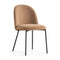 Tuka Chair  option Camel Brown Mat / Matte Black