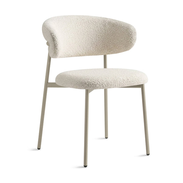 Oleandro Padded Chair with Metal Base