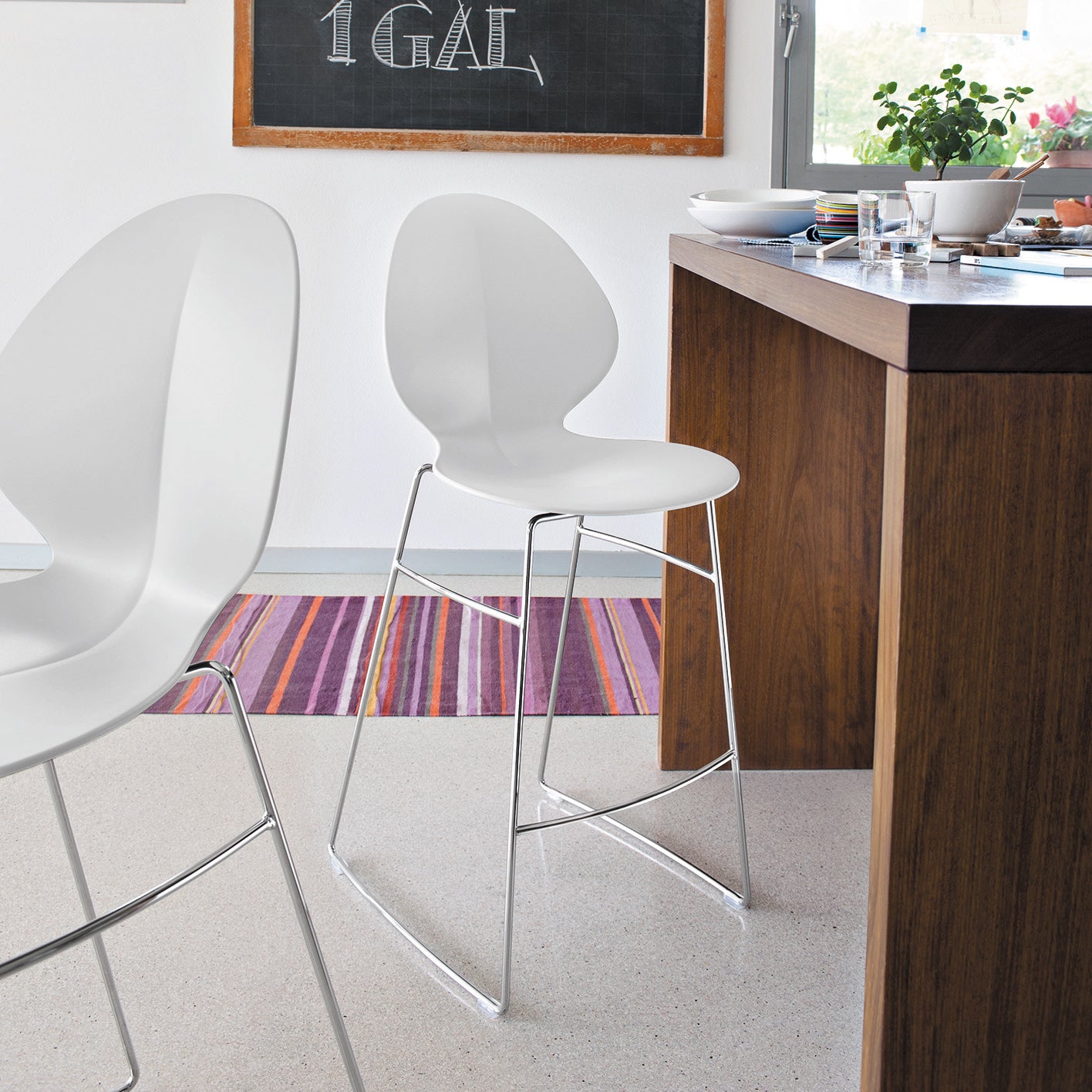 Calligaris Basil Counter Stool - 2Modern