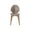 Basil W Chair  option P201 Walnut Beech Wood