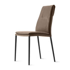 Carmen Upholstered Chair with Metal Base