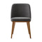 Foyer Dining Chair  option P201 Ash Walnut
