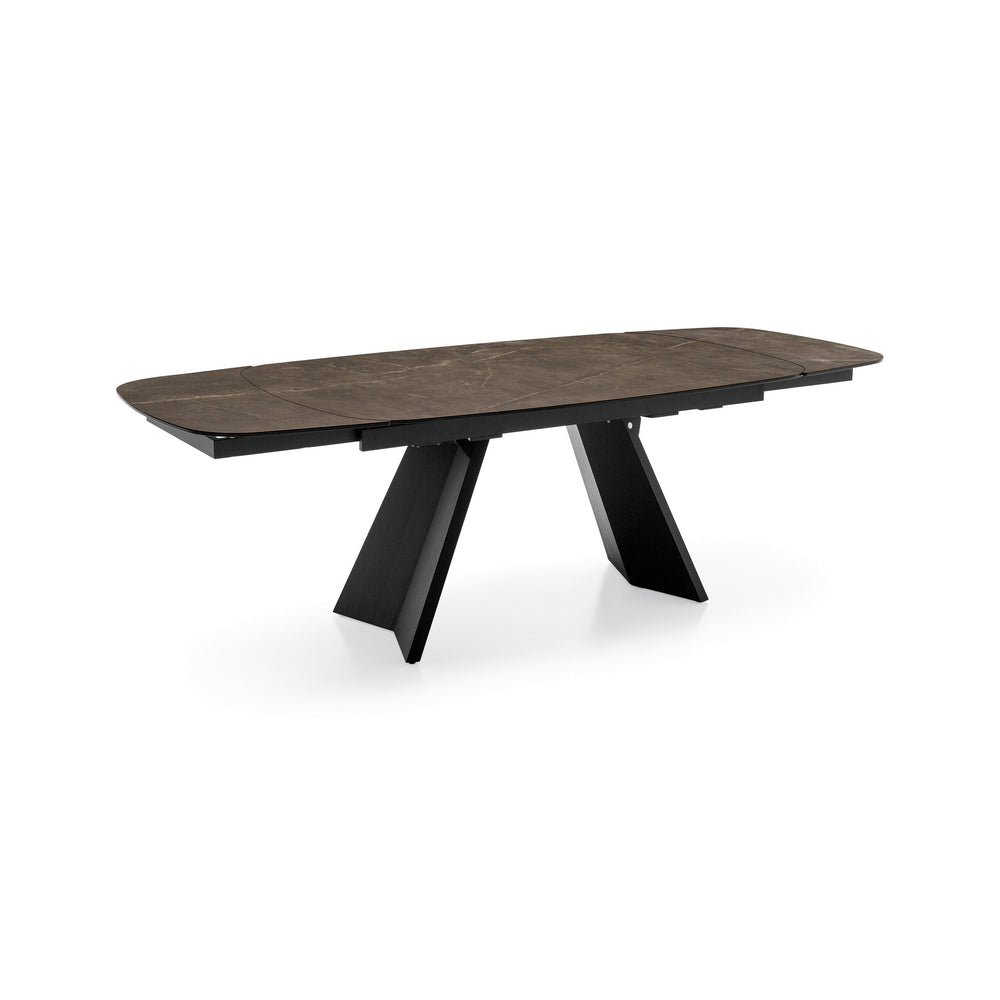 Icaro Curved Extendable Dining Table