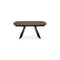 Icaro Curved Extendable Dining Table  option Small: 65 in width