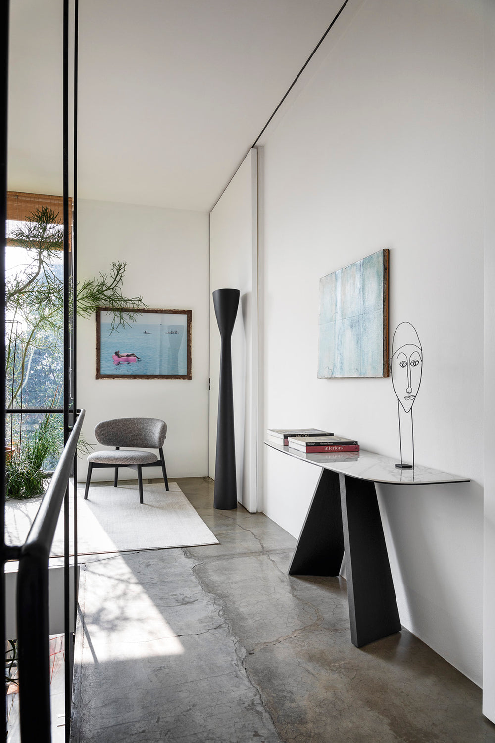 Icaro Wooden Console Table