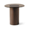 Mushroom Side Table  option GM2 Bronze Tempered Glass
