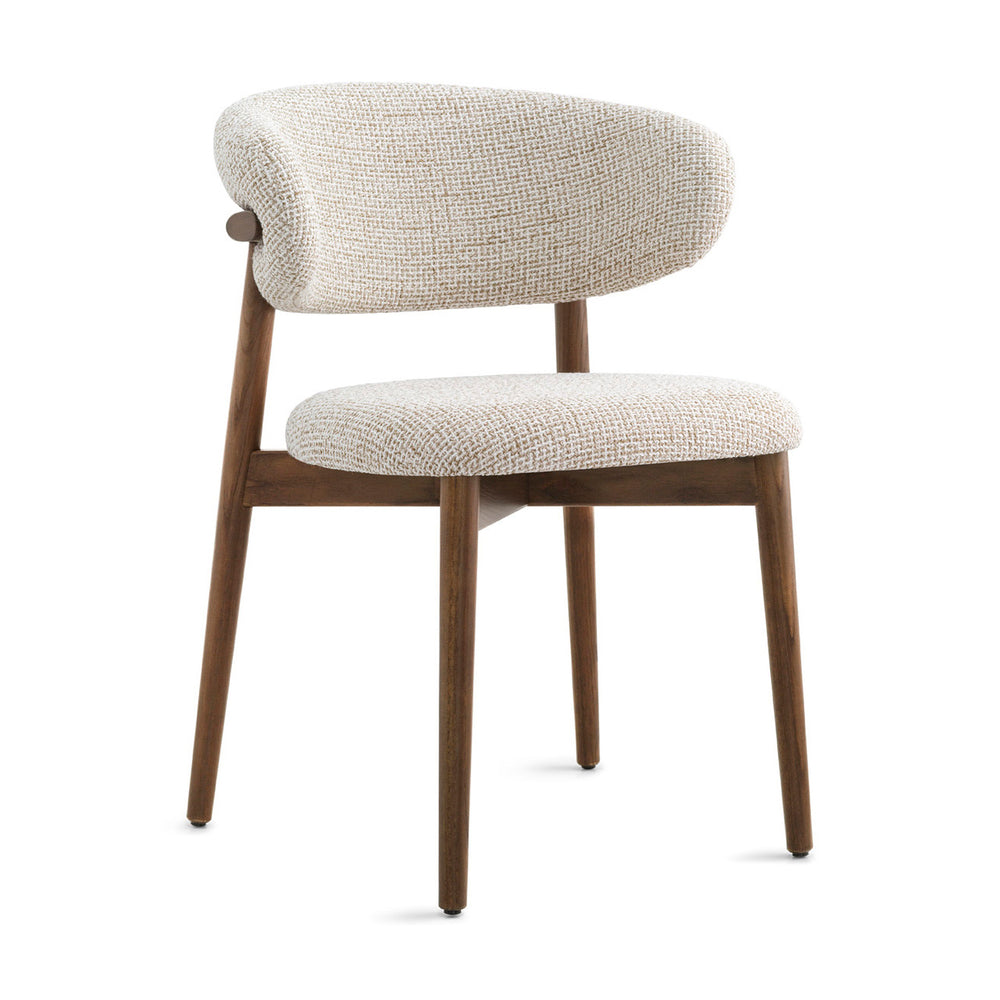 Oleandro Chair with Wood Base