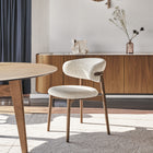 Oleandro Chair with Wood Base