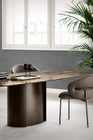 Oleandro Padded Armchair with Metal Base