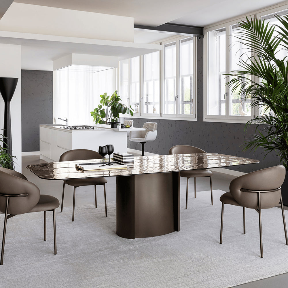 Yoroi Curved Extendable Dining Table