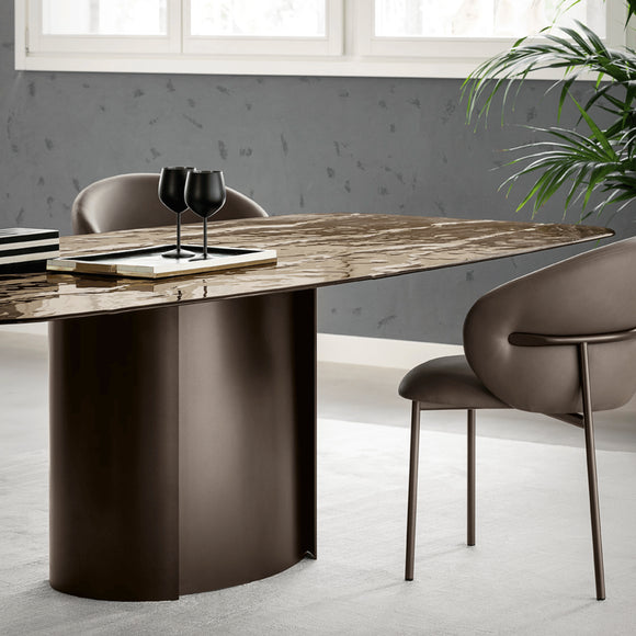 Yoroi Curved Extendable Dining Table