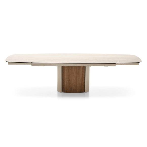 Yoroi Curved Extendable Dining Table