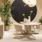 Yoroi Curved Extendable Dining Table