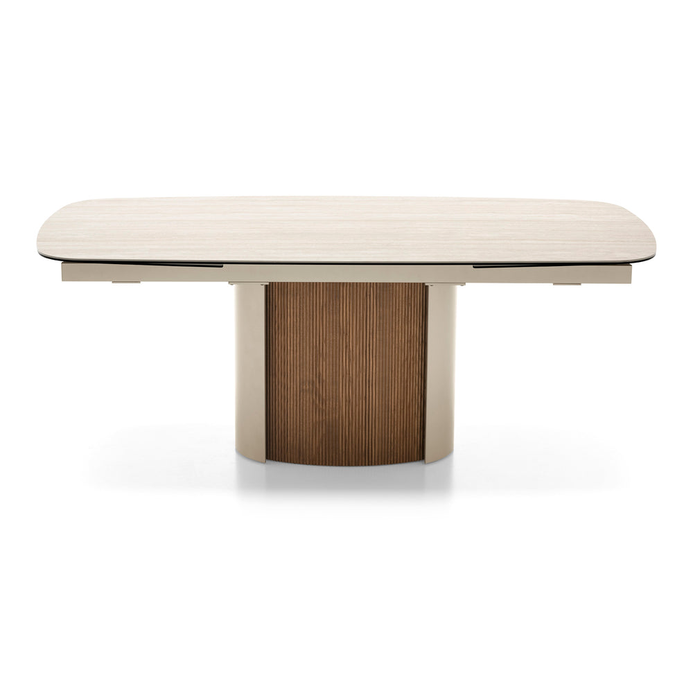 Yoroi Curved Extendable Dining Table
