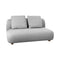 Capture 2-seater Sofa Module  option Light Grey Cane-line AirTouch