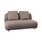 Capture 2-seater Sofa Module  option Taupe Cane-line AirTouch