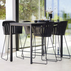 Choice Outdoor Stool with Metal Legs