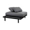 Space Single Module Sofa  option Grey Cane-line AirTouch
