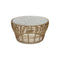 Basket Outdoor Coffee Table  option Multi Color Ceramic