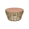 Basket Outdoor Coffee Table  option Terracotta Ceramic