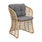 Basket Outdoor Dining Chair  option Dark Grey Cane-line Wove