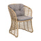 Basket Outdoor Dining Chair  option Taupe Cane-line Natte