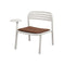 Bliss Lounge Chair with Side Table  option Desert Red Cane-Line Delight