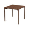 Bliss Outdoor Dining Table  option Desert Red