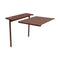 Bliss Outdoor Dining Table  option Table with Matching Extension Leave