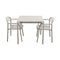 Bliss Outdoor Dining Table Set  option Table with 2 Armchairs
