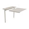 Bliss Outdoor Rectangular Dining Table  option Table with Matching Extension Leave