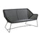 Breeze Outdoor 2-Seater Lounge Sofa  option Sofa Only