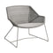 Breeze Outdoor Lounge Chair  option Taupe Cane-Line Weave