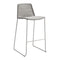 Breeze Outdoor Stackable Bar Chair  option Taupe Cane-Line Weave