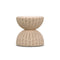 Cabo Wicker Side Table  option Almond