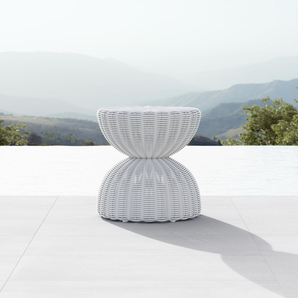 Cabo Wicker Outdoor Side Table