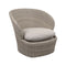 Coast Outdoor Swivel Lounge Chair  option Sand Cane-Line Natte